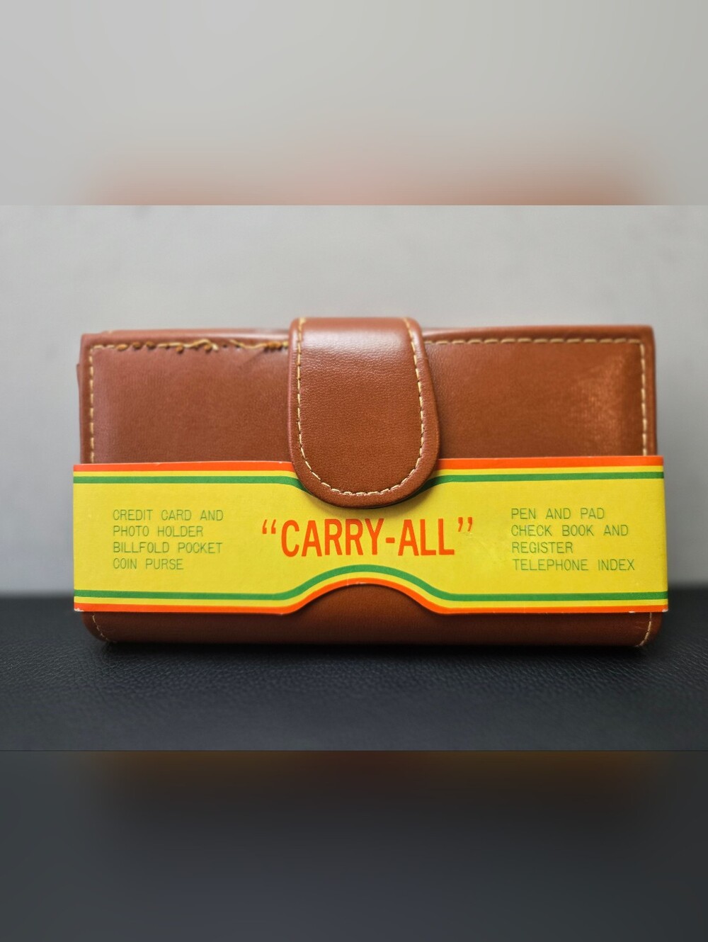 Vintage Wallet Carry All Multi Compartment Retro Organizer Purse
